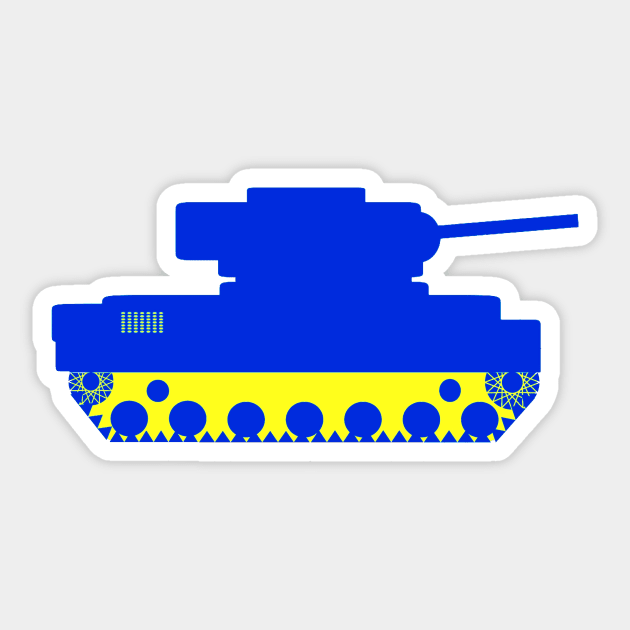 Tank Sticker by JacJaq